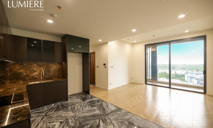 Cho thuê Căn hộ Lumiere Riverside, vừa mới nhận nhà, 2 phòng ngủ